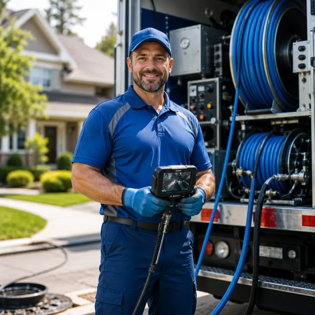 Local outdoor drain cleaning specialists in Oconto Falls, WI